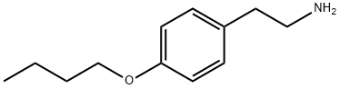 2-(4-丁氧基苯基)乙-1-胺 结构式