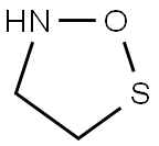 1,2,5-オキサチアゾリジン 化学構造式