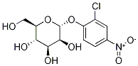 2-氯-4-硝基苯基-BETA-D-吡喃甘露糖苷 结构式