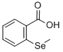 2-(メチルセレノ)安息香酸 化学構造式