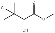 Butanoic  acid,  3-chloro-2-hydroxy-3-methyl-,  methyl  ester 结构式