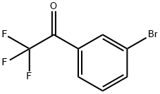 3'-ブロモ-2,2,2-トリフルオロアセトフェノン 化学構造式