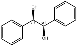 (±)-ヒドロベンゾイン 化学構造式