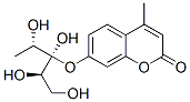 2H-1-Benzopyran-2-one, 4-methyl-7-(beta-D-xylosyloxy)- 结构式