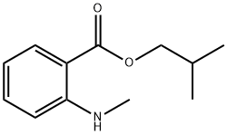 isobutyl 2-(methylamino)benzoate Struktur