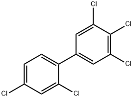 3,4,5,2',4'-ペンタクロロ-1,1'-ビフェニル 化学構造式
