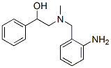 alpha-[[[(2-aminophenyl)methyl]methylamino]methyl]benzyl alcohol 结构式