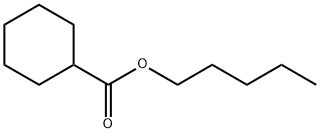 环己烷羧酸戊酯 结构式