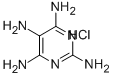 2,4,5,6-PYRIMIDINETETRAAMINE HYDROCHLORIDE 结构式