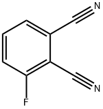 1,2-二氰基-3-氟苯 结构式