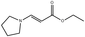反式-3-(1-吡咯烷酮)丙烯酸乙酯, 65651-80-1, 结构式