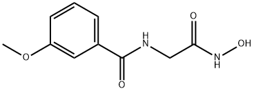 2-methoxyhippurohydroxamic acid 结构式