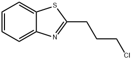Benzothiazole, 2-(3-chloropropyl)- (9CI) 结构式