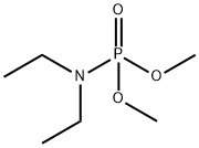 Diethylaminophosphonic acid dimethyl ester Structure