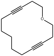 Oxacyclotetradeca-4-11-diyne 结构式