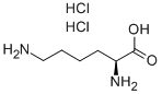 L-(+)-リジン二塩酸塩 化学構造式