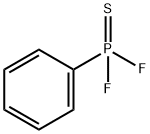 フェニルジフルオロホスフィンスルフィド 化学構造式