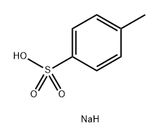 Sodium p-toluenesulfonate Struktur