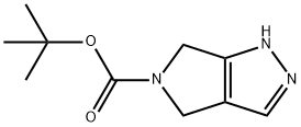 Pyrrolo[3,4-c]pyrazole-5(1H)-carboxylic acid, 4,6-dihydro-, 1,1-dimethylethyl ester|4,6-二氢-1H-吡咯[3,4-C]吡唑-5-甲酸丁酯