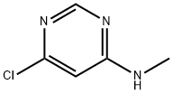 6-クロロ-N-メチル-4-ピリミジンアミン 化学構造式