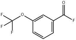 3-(trifluoromethoxy)benzoyl fluoride Struktur