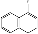 Naphthalene, 4-fluoro-1,2-dihydro- (9CI) 结构式
