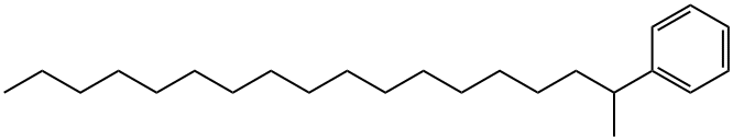 1-Methylheptadecylbenzene 结构式