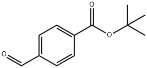 4-甲酰基苯甲酸叔丁酯 结构式