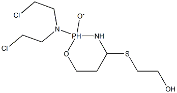 4-(S-Ethanol)-sulfido-cyclophosphamide Structure