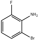 2-溴-6-氟苯胺, 65896-11-9, 结构式