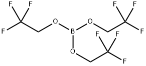 硼酸三(2,2,2-三氟乙基)酯 结构式