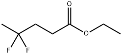 4,4-二氟戊酸乙酯 结构式