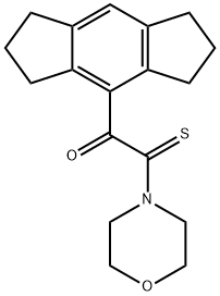 Thiomorpholide of S-hydraindacen-4-ylglyoxylic acid Structure