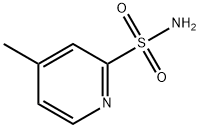 4-甲基-4-吡啶磺胺 结构式