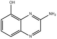 5-Quinoxalinol,  3-amino- Struktur