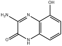 3-氨基-5-羟基喹喔啉-2-(1H)-酮, 659729-85-8, 结构式
