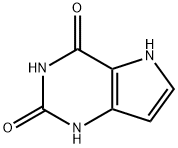 1,5-二氢吡咯并[3,2-a]嘧啶-2,4-二酮, 65996-50-1, 结构式