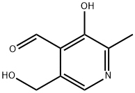 吡哆醛, 66-72-8, 结构式