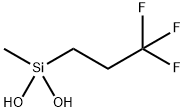 methyl(3,3,3-trifluoropropyl)silanediol Struktur