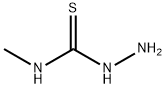 4-甲基氨基硫脲, 6610-29-3, 结构式
