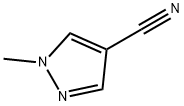 1H-Pyrazole-4-carbonitrile,1-methyl-(9CI) Struktur