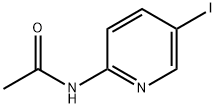 2-乙酰氨基-5-碘吡啶 结构式