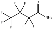ヘプタフルオロブチルアミド 化学構造式