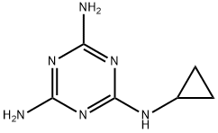 环丙氨嗪 结构式