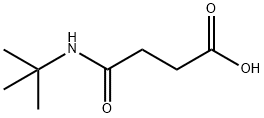 N-TERT-BUTYL-SUCCINAMIC ACID 结构式