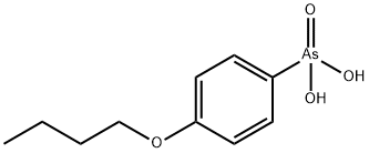 (4-butoxyphenyl)arsonic acid Struktur