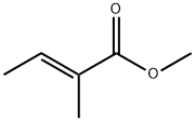 チグリン酸メチル 化学構造式