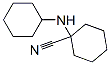 1-(シクロヘキシルアミノ)シクロヘキサンカルボニトリル 化学構造式