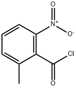 2-甲基-6-硝基苯甲酰氯 结构式