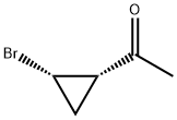 Ethanone, 1-(2-bromocyclopropyl)-, cis- (9CI) Structure